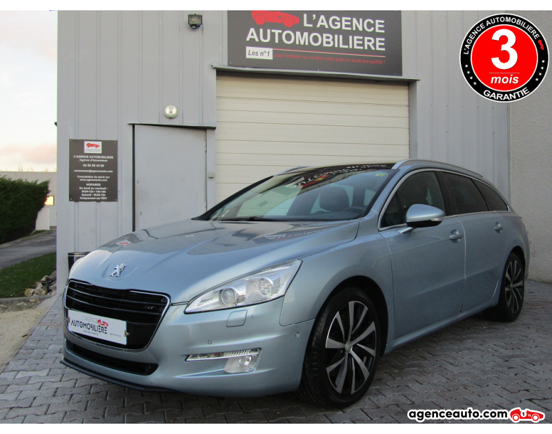 Achat voiture occasion, Auto occasion pas cher | Agence Auto Peugeot 508 SW GT 2.2 HDI 204 CV Bleu Année 2011 Automatique Diesel